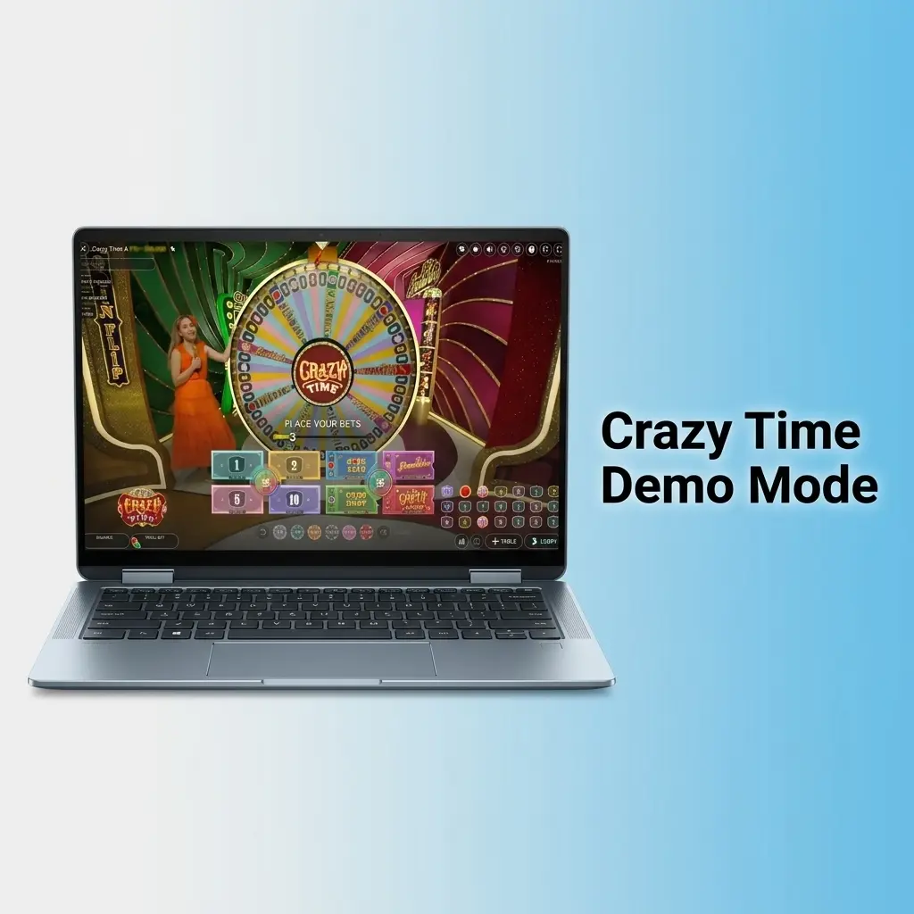 Crazy Time demo mode alternatives including no-deposit bonuses, low bets, and live stream observation at online casinos
